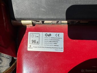 Sekačka WORLD, Briggs&Stratton 158cc, Bez pojezdu - 5