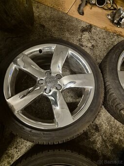 Orig.chromove alu Audi 5x112R18"Et-48 - 5