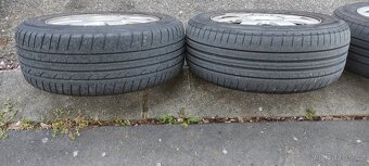 Alu kola 15” 5x112 a letni pneu 205/60/R15 - 5