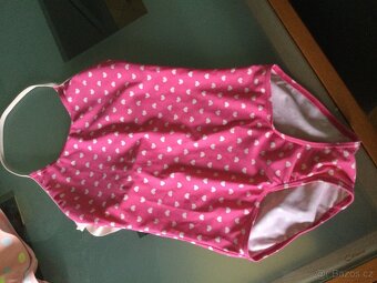 2x nove divci plavky vel.122/128 - 5