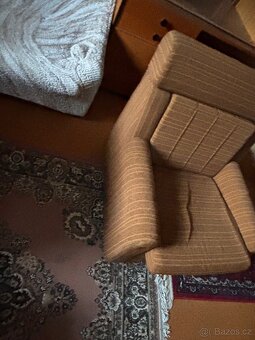 Retro křesla a kabůrek - 5