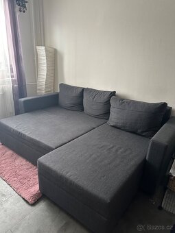 Rohová rozkládací sedačka - 5