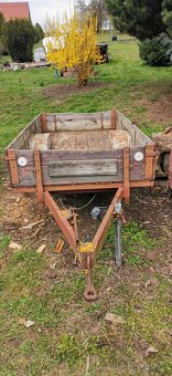 Vlečka 2kolka za traktor - 5