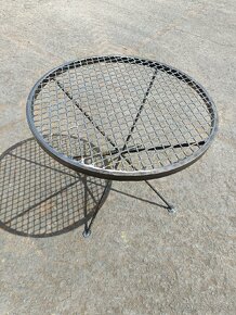 Industriální kovový stolek - 5