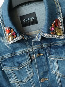 Krásná Guess džínová bunda -xs/s - 5
