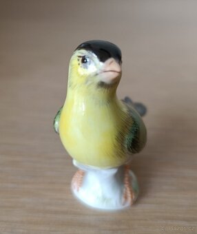 Porcelánová soška kohout Meissen - 5