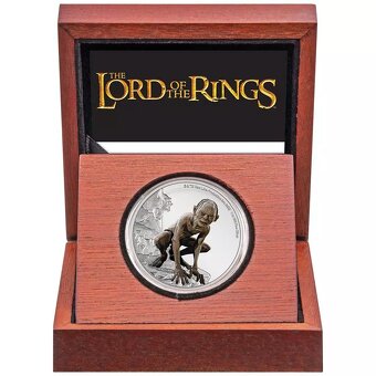Stříbrná mince Gollum 1 Oz 2022 (Lord of the Rings™) - 5