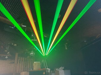 2ks 3000mW laser moving head Shehds nové, záruka, cena za ku - 5
