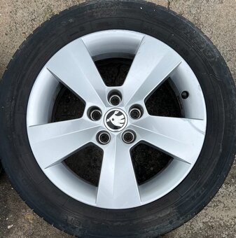 Letní kola Škoda Fabia 3, Rapid 185/60 R15 Dunlop (4120) - 5