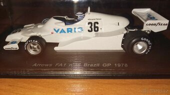 F1 Arrows FA1 #36 Riccardo Patrese 1978 Brazil GP Spark 1:43 - 5