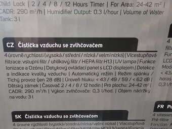 Sencor čistička vzduchu - 5
