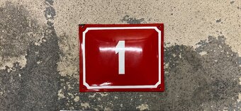 Smaltované cedule - 5