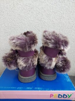 PEDDY ZIMNÍ dívčí boty vel.20 Top stav - 5