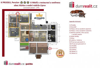 Prodej, Penzion s restaurací, Hůrka č.p. 72, Horní Planá, Vo - 5