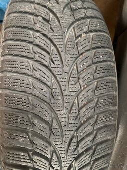 Plechové disky 15” 5x100 a zimní pneu 185/55/R15 - 5