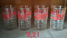 Retro pivní půllitry-štuc,třetinky s uchem a ostatní - 5
