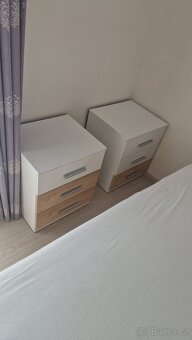Postel + rošty + matrace s LED osvětlením - 5