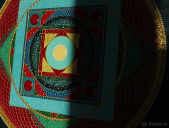 Obraz Mandala 50x50 posvátná geometrie - 5