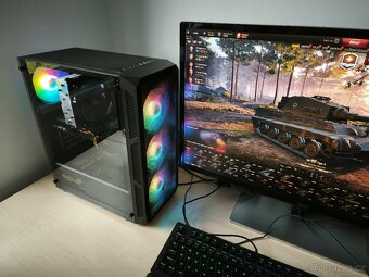 Herní PC Intel core i7/32GB DDR4/RX 580 8GB/SSD 1TB/W10 - 5