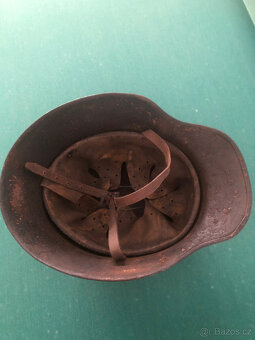 Německá ocelová helma vzor M 18 Rohatka - 5