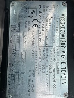 Vysokozdvižný vozík Toyota - 5