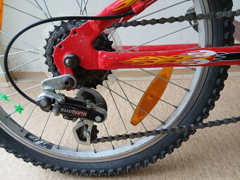 kolo author cosmic 20" červené 5 až 8 let - 5