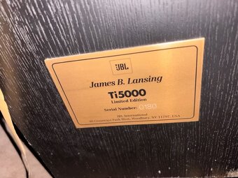 Prodám repro JBL Ti 5000 limited edition - 5