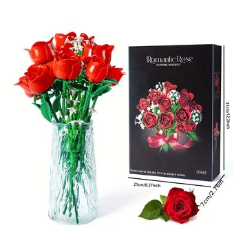 Stavebnice: Kytice Růží - 5