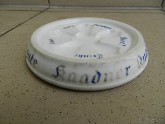 PORCELÁNOVÝ PODTÁCEK - TK THUN - ČSSR - 50 léta - 5