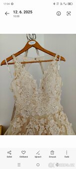 Plesové či svatební šaty - 5