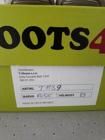 Letní sandály Boots4U pro holčičku - velikost 24 - 5