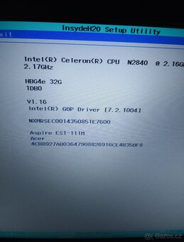Acer Aspire ES1-111M na ND/opravu - 5