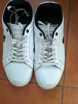 kožené botasky, vel. 41 zn. Lacoste - 5