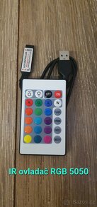 Wifi, bluetooth a IR ovladače pro RGB led pásky 5050 - 5