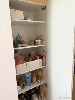 Vysoká skříň s policemi bíla, METOD - IKEA - 5