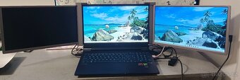 Portable Tri-Screen Monitor – přídavné rozšiřující monitory - 5