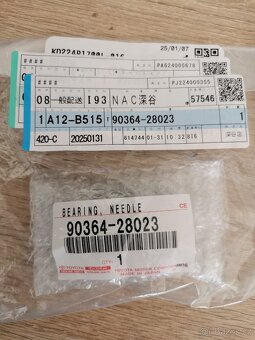 Avensis převodovka D4-D 85kW - opravná sada 5. stupeň - 5