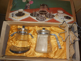 Stará retro souprava na kávu - 5