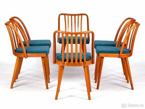 6x židle A. Šuman, nové čalounění, 1970. - 5