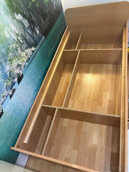 Jednolůžková postel 90x200 s matraci a roštem - 5