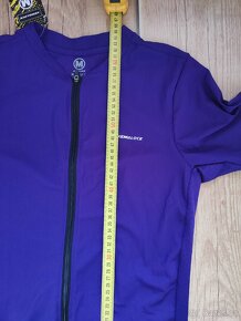 Fialový pánský cyklistický dres Kemaloce, M - 5