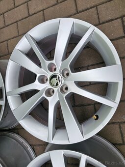 ALU kola disky Škoda 5x100 R17 Rapid Fabia 5JA - 5