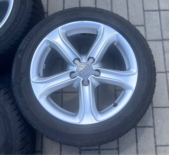 Audi A4 - 17" alu + zimní 225/50 R17 Matador 7-8mm - 5