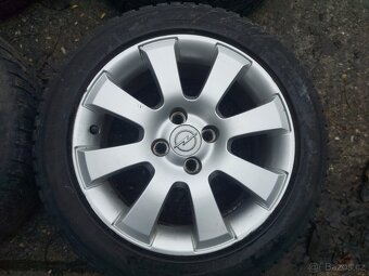Zimní ALU BORBET OPEL R15 s pneu METEOR WINTER 185/55 R15 - 5