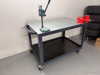 Pojízdný dílenský ponk,stůl - 5