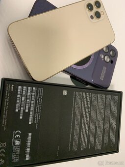 Apple iPhone 12pro 128gb gold. top stav - 5