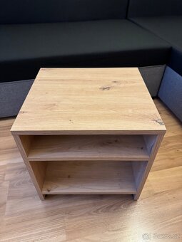 Odkládací stolek dub Artisan - 5
