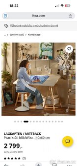 Psací stůl Ikea - 5