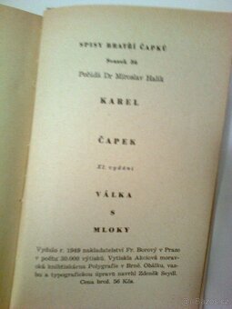 Karel Čapek - dílo - 5