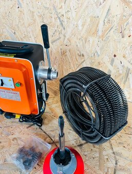 Stroj na čištění trubek elektrický čistič trubek 20M 750W - 5